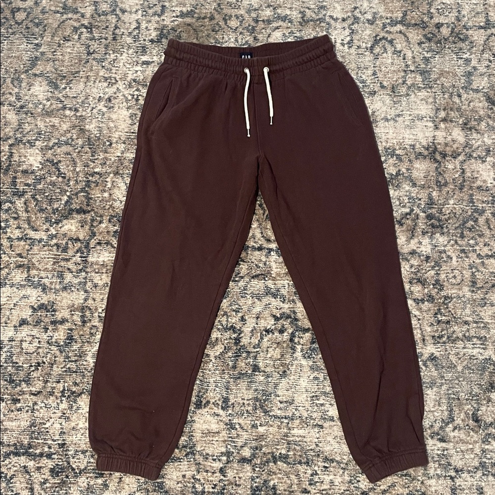 GAP Dark Brown Quilted Fabric